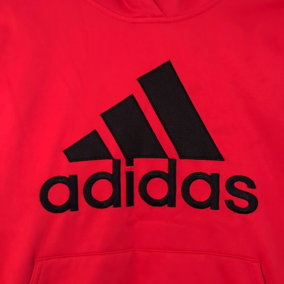 Adidas Red Hoodie - Picture 2 of 4